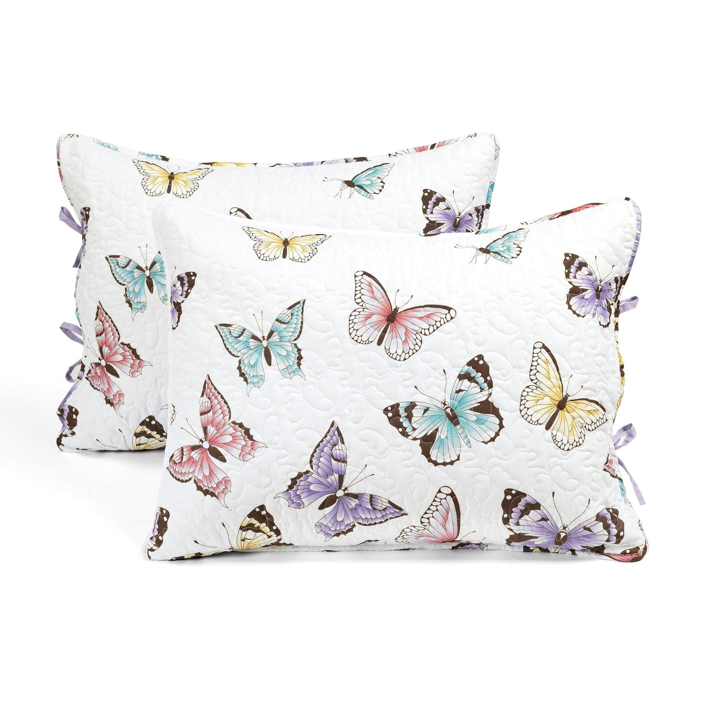 Flutter Butterfly Quilt 2 Piece Set Twin