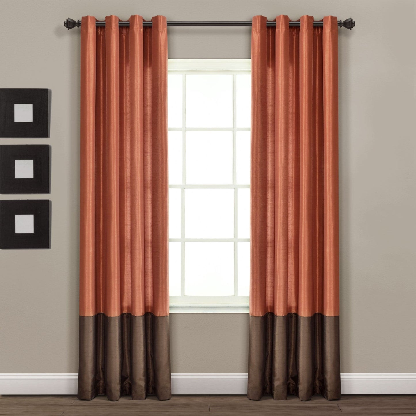 Prima Grommet Window Curtain Panel Set