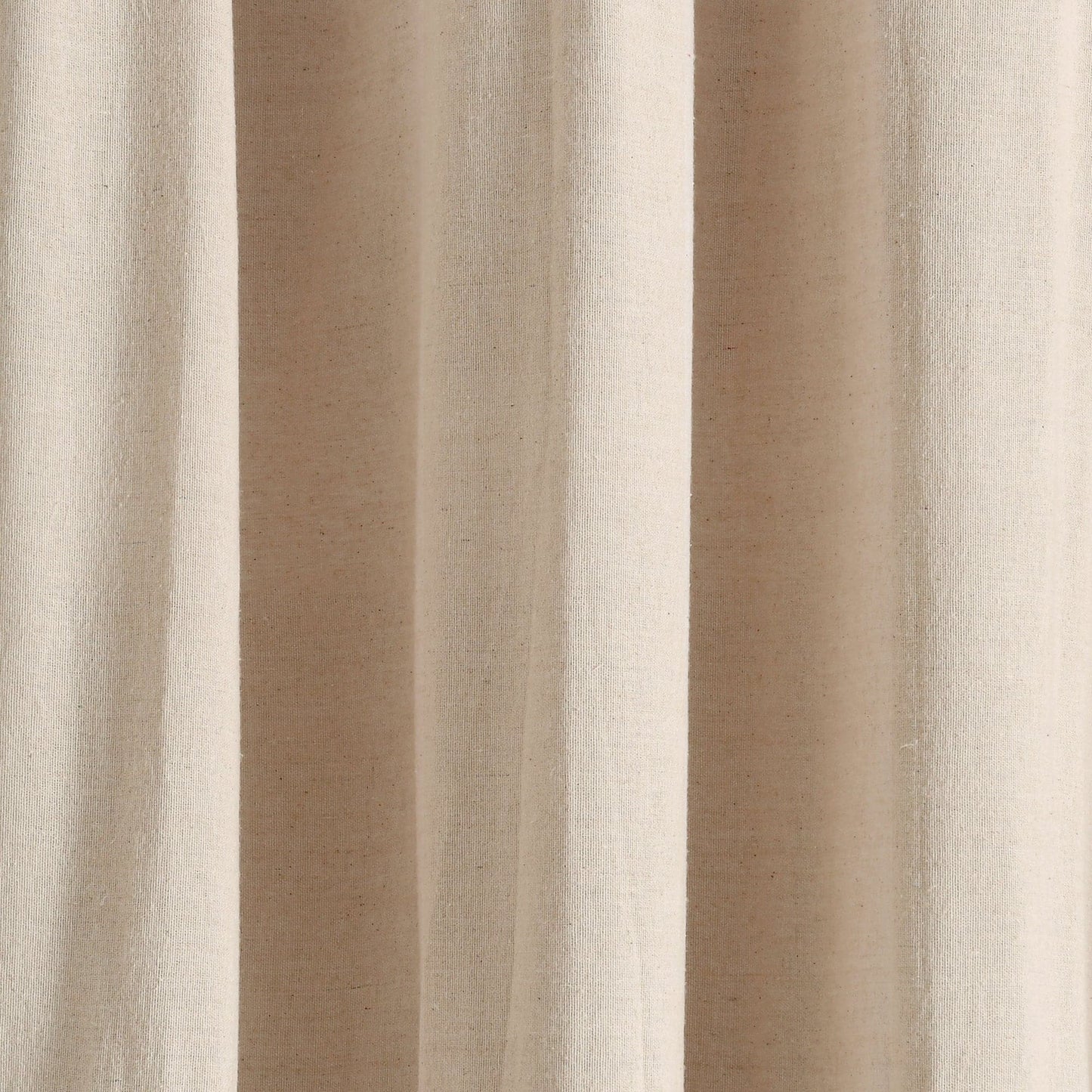 Linen Button Lined 100% Blackout Window Curtain Panel