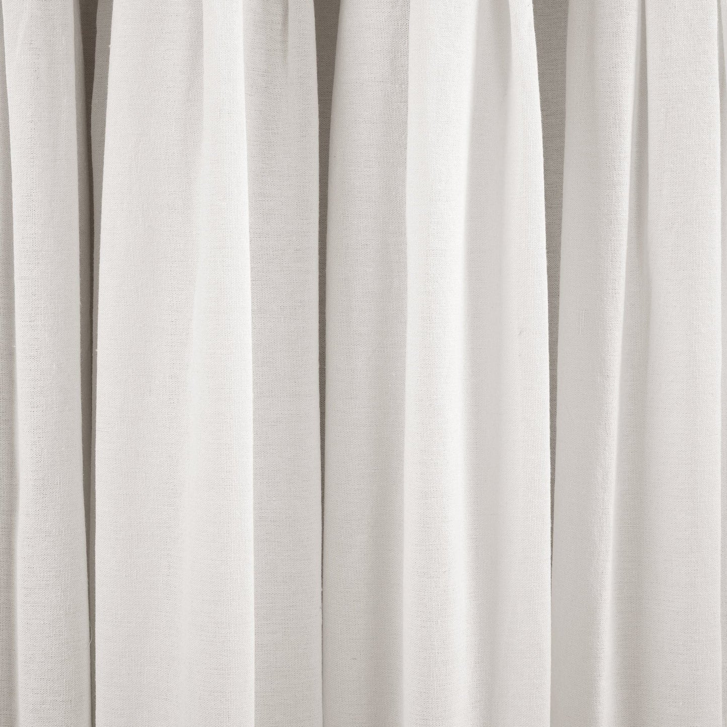 Linen Button Lined 100% Blackout Window Curtain Panel