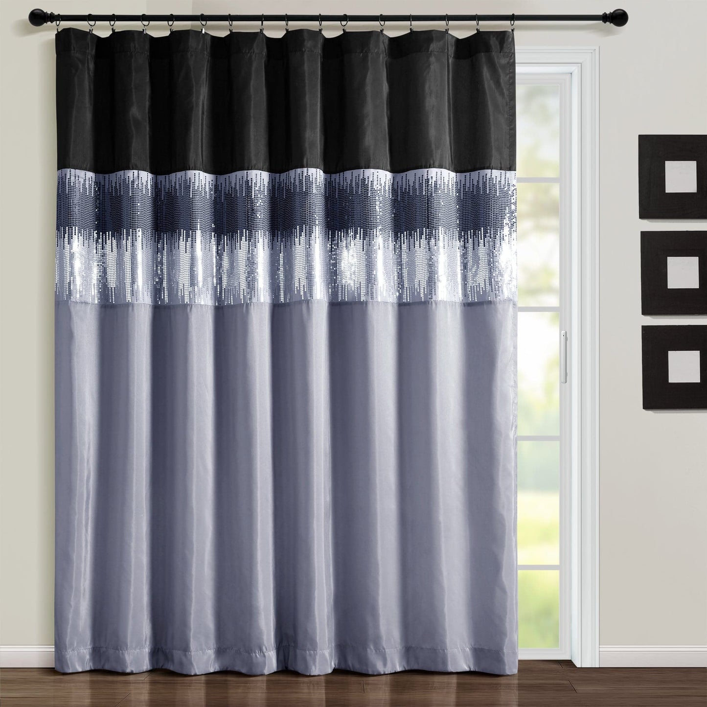 Night Sky Window Curtain Panel