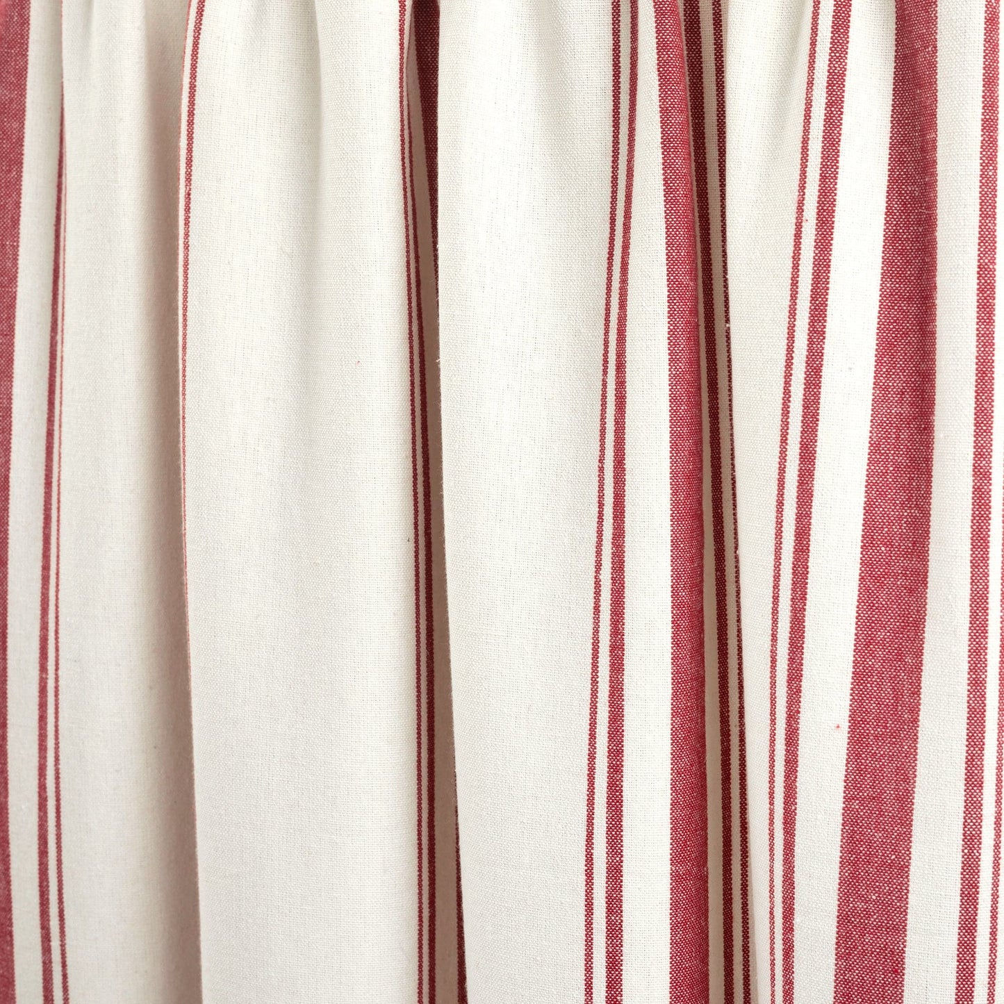 Farmhouse Stripe Yarn Dyed Recycled Cotton Valance