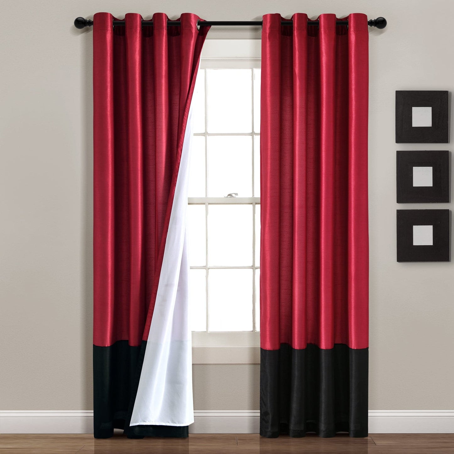 Prima Grommet Window Curtain Panel Set