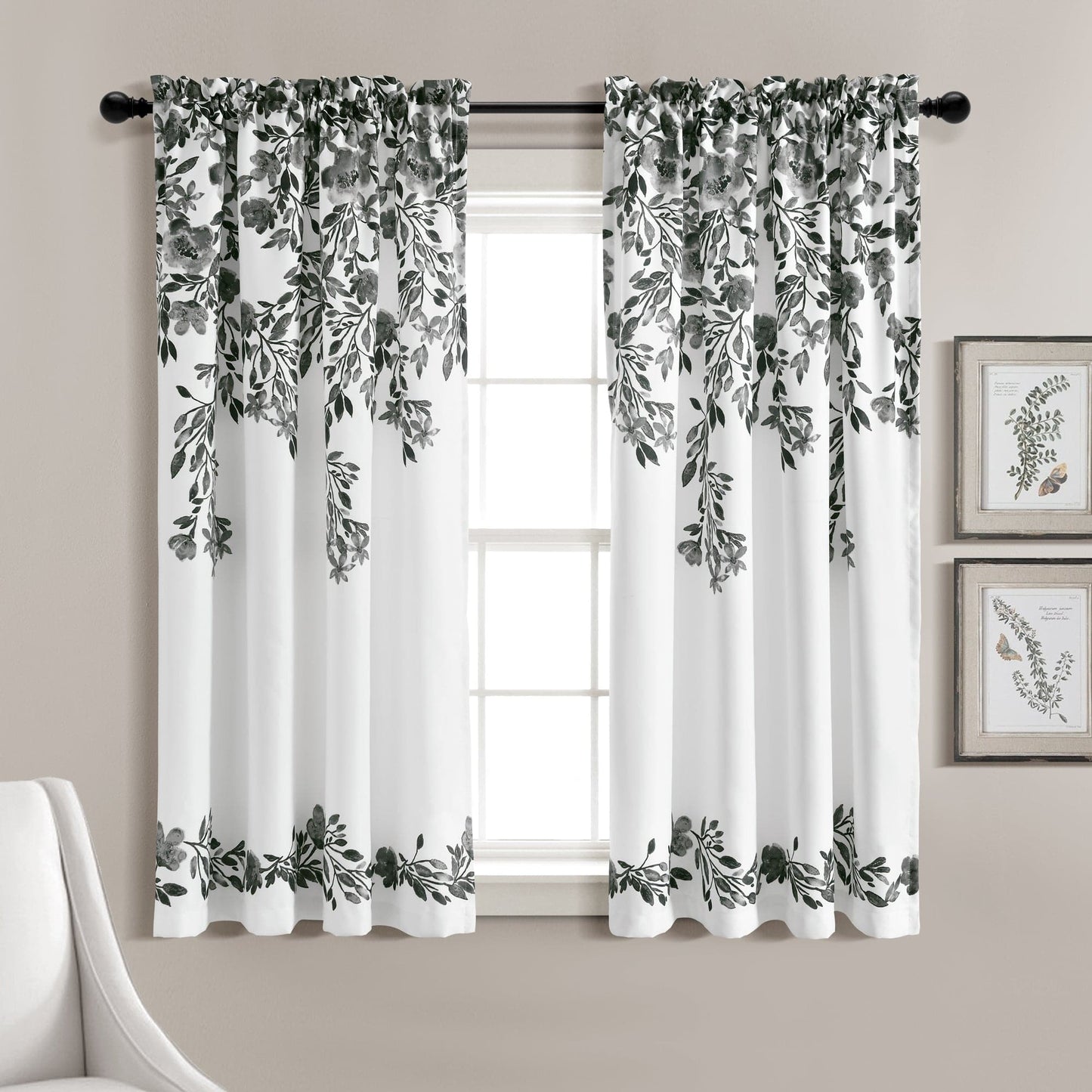 Tanisha Light Filtering Window Curtain Panel Set