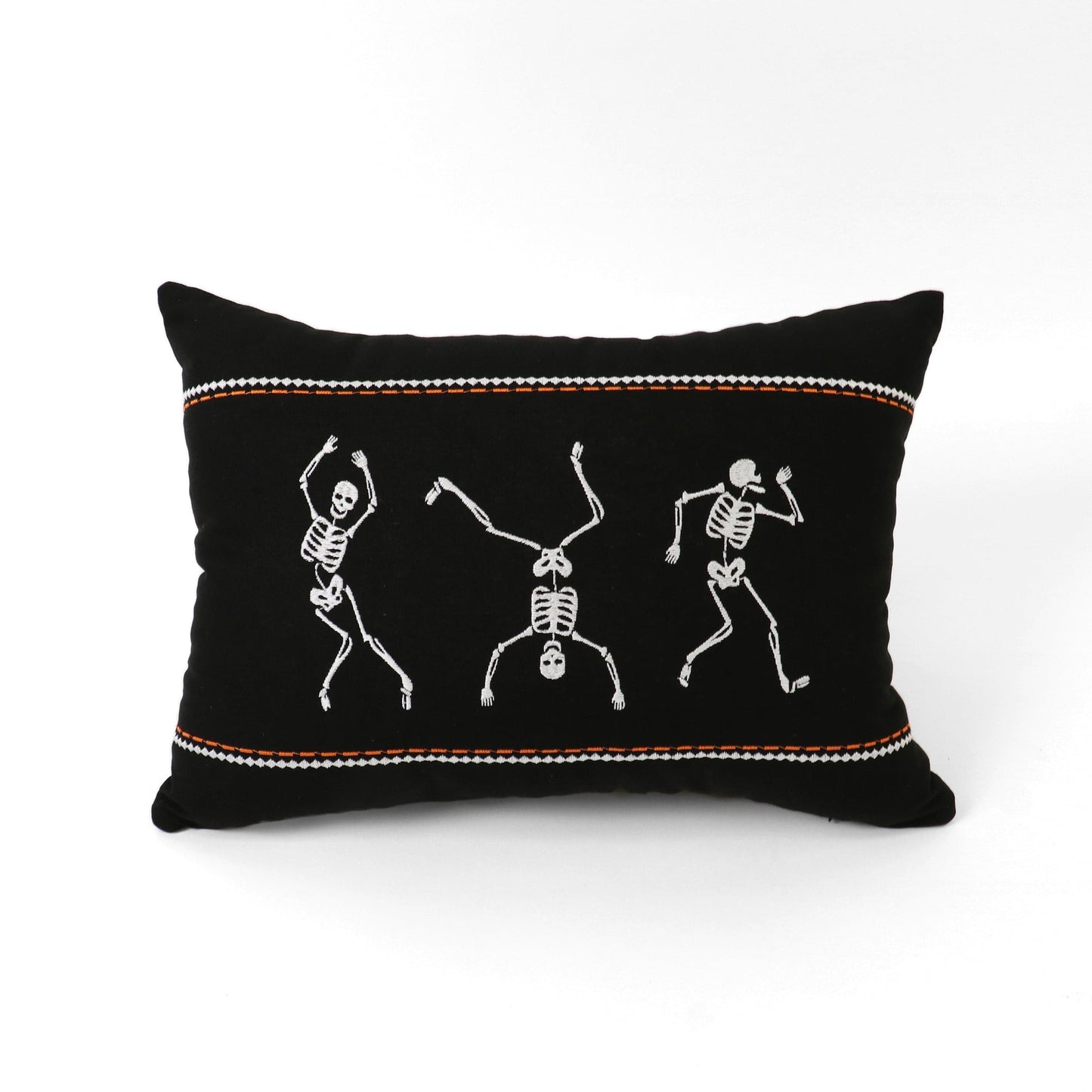 Dance Skeleton Decorative Pillow