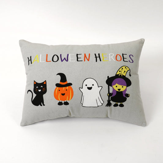 Halloween Heroes Decorative Pillow