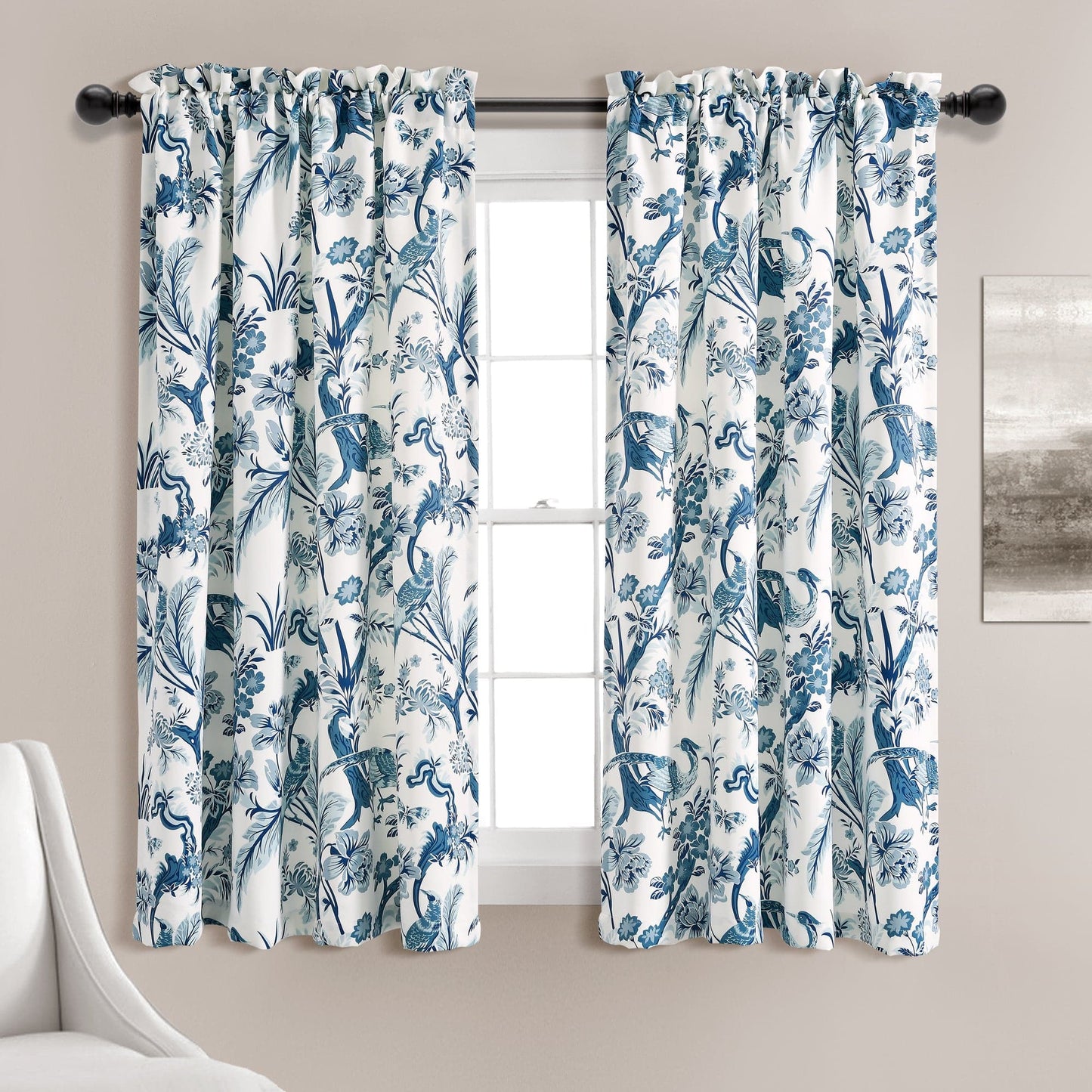 Dolores Light Filtering Window Curtain Set