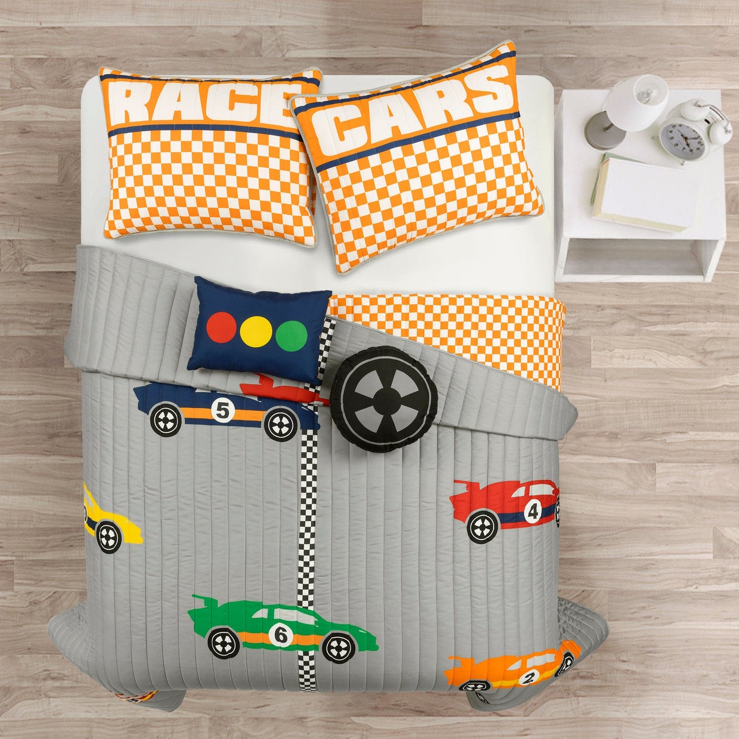 Racing Cars Quilt Set