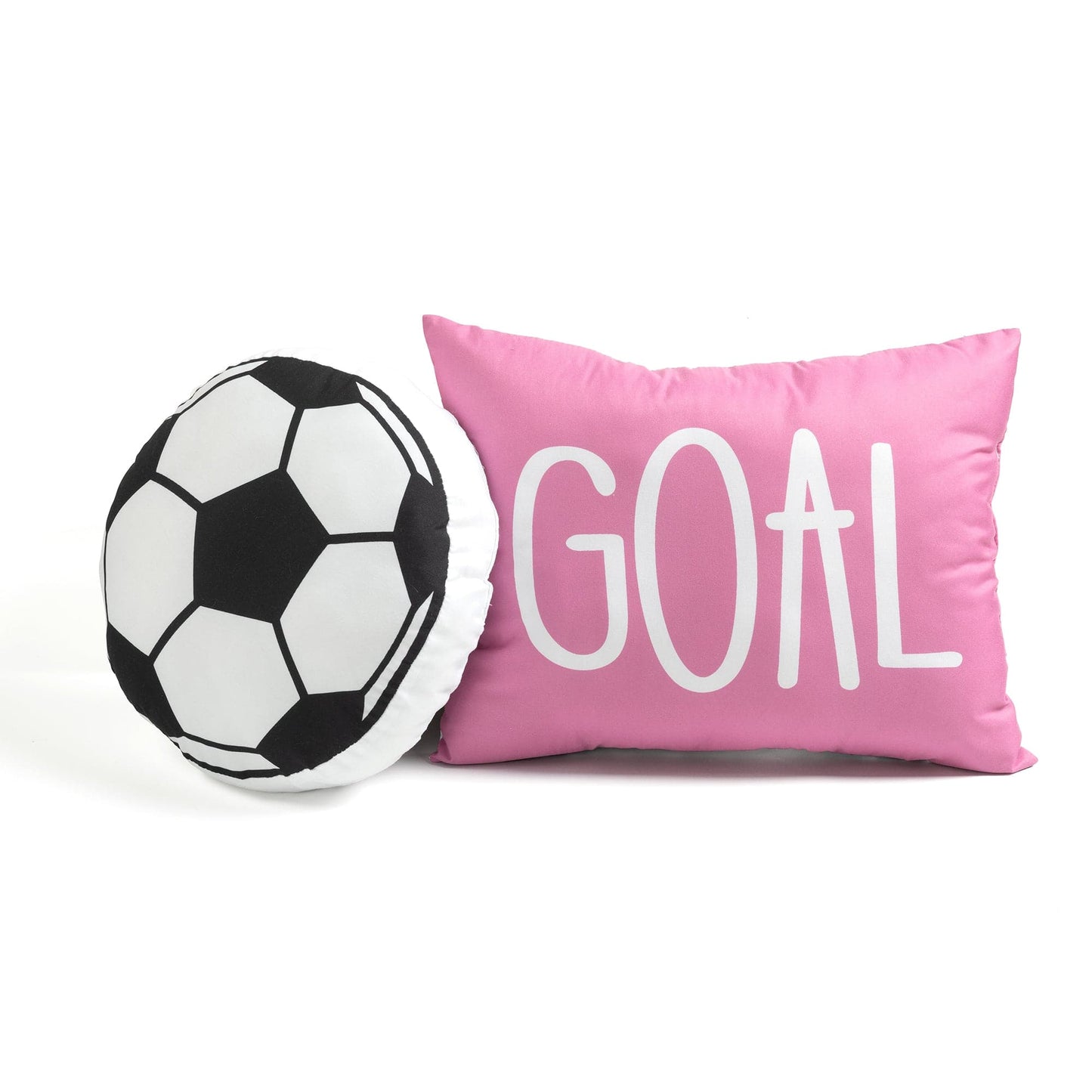 Girls Soccer Kick Comforter Set