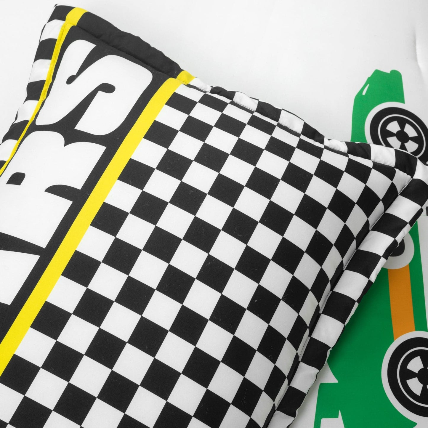 Racing Cars Reversible Comforter Set