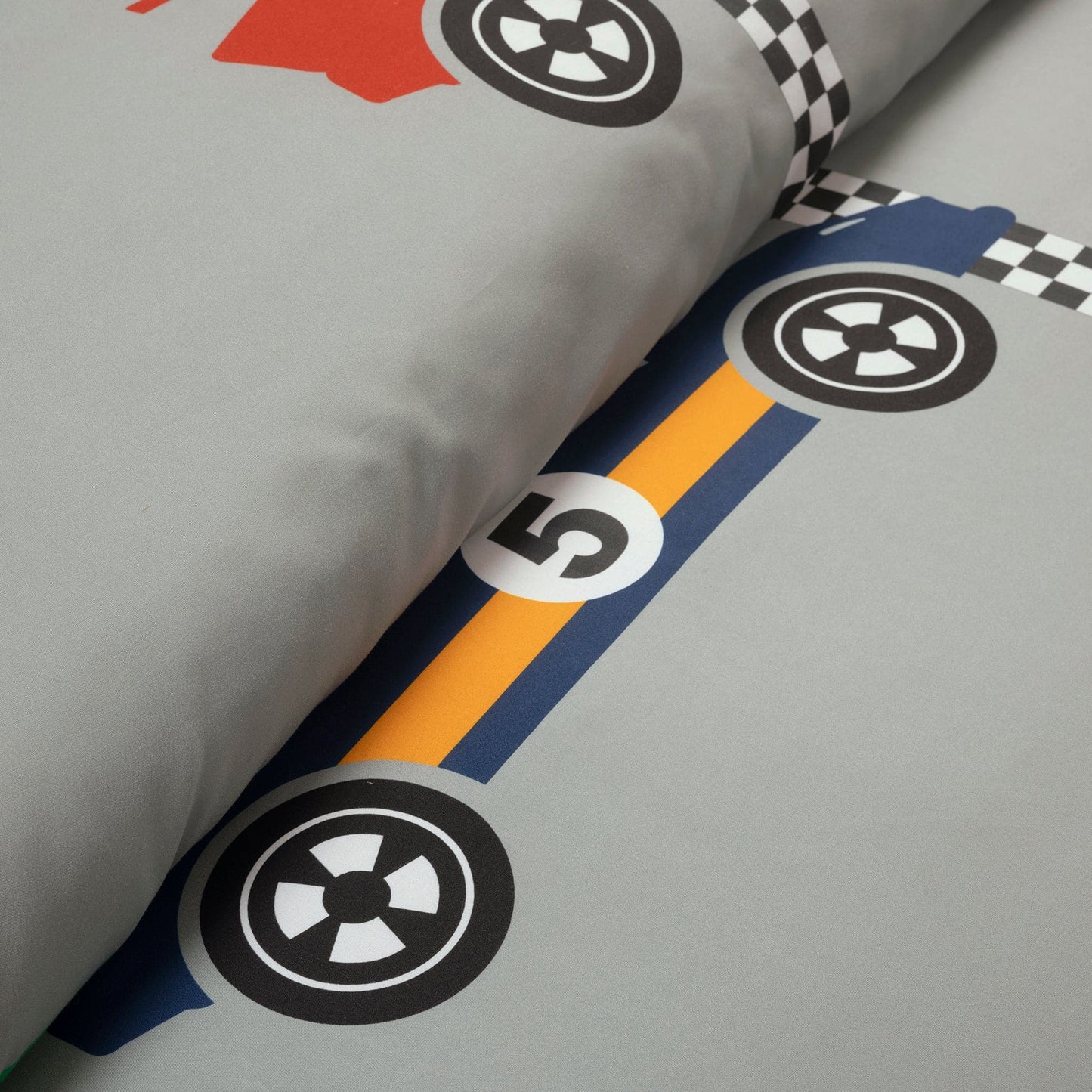 Racing Cars Reversible Comforter Set