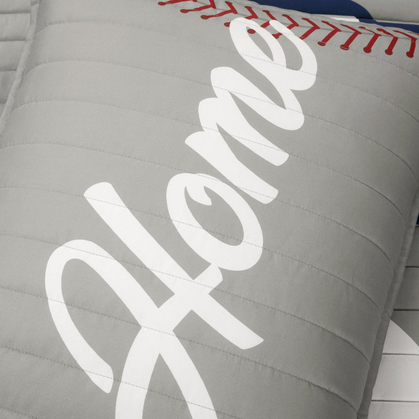 Baseball Game Reversible Quilt Set