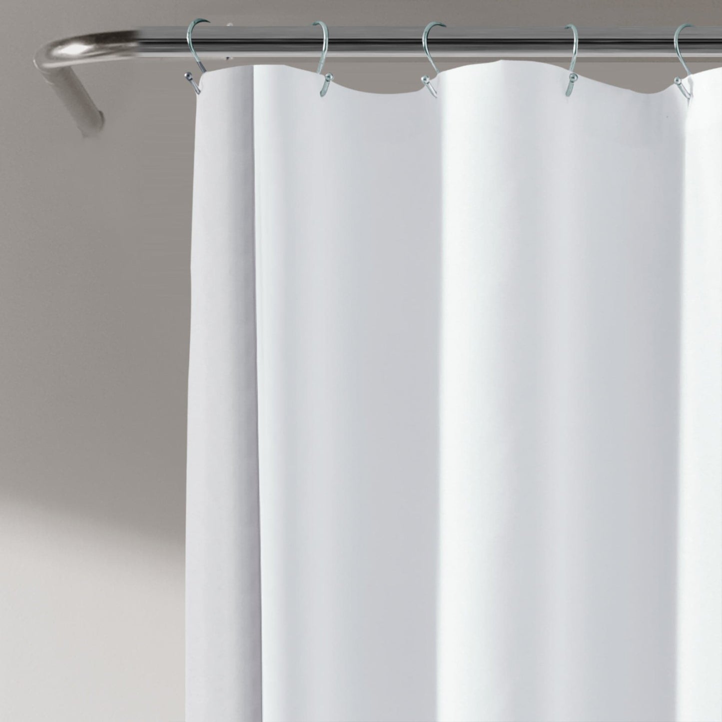 Block Border Shower Curtain