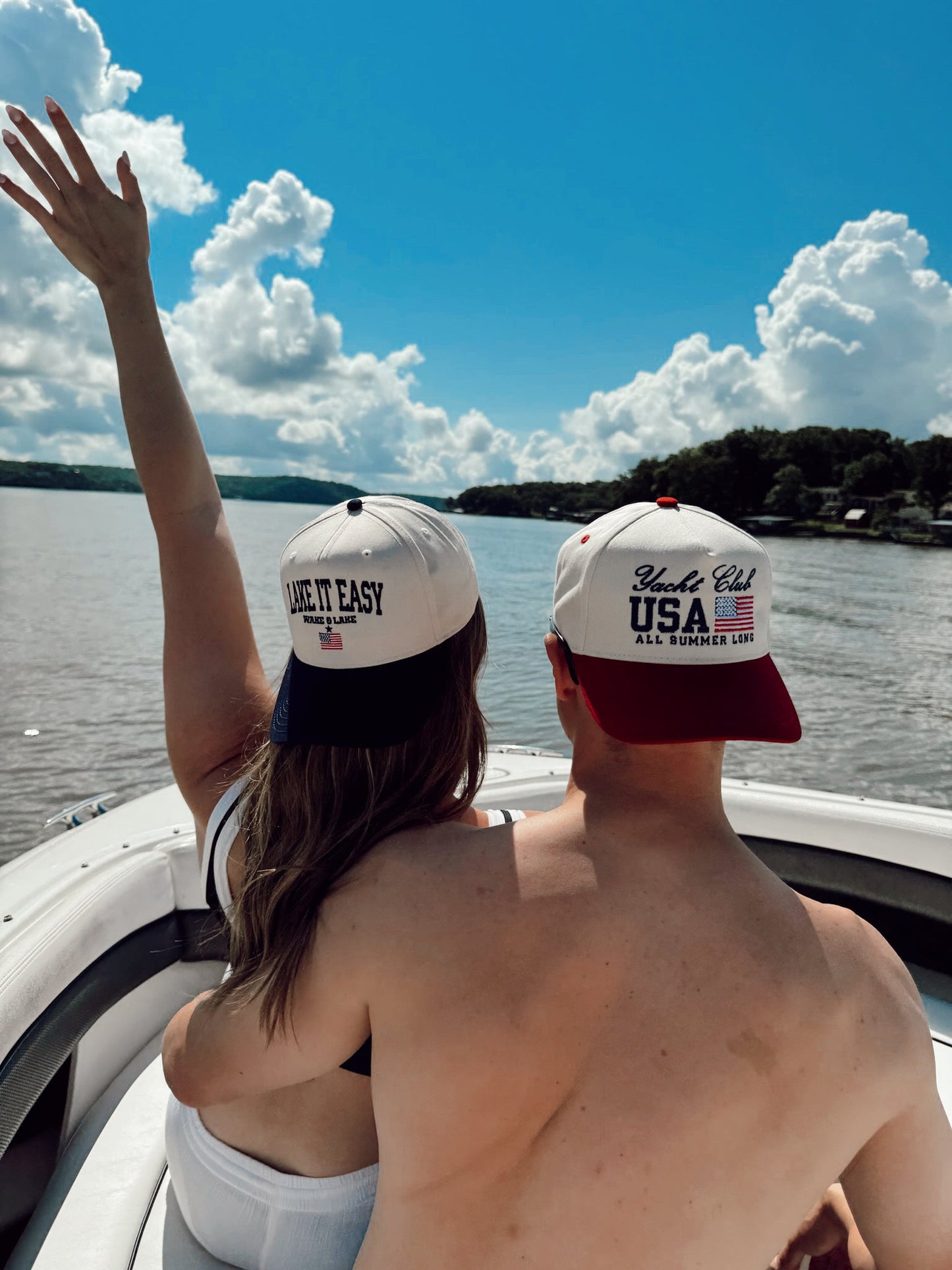 Yacht Club USA Vintage Trucker Hat - PREORDER