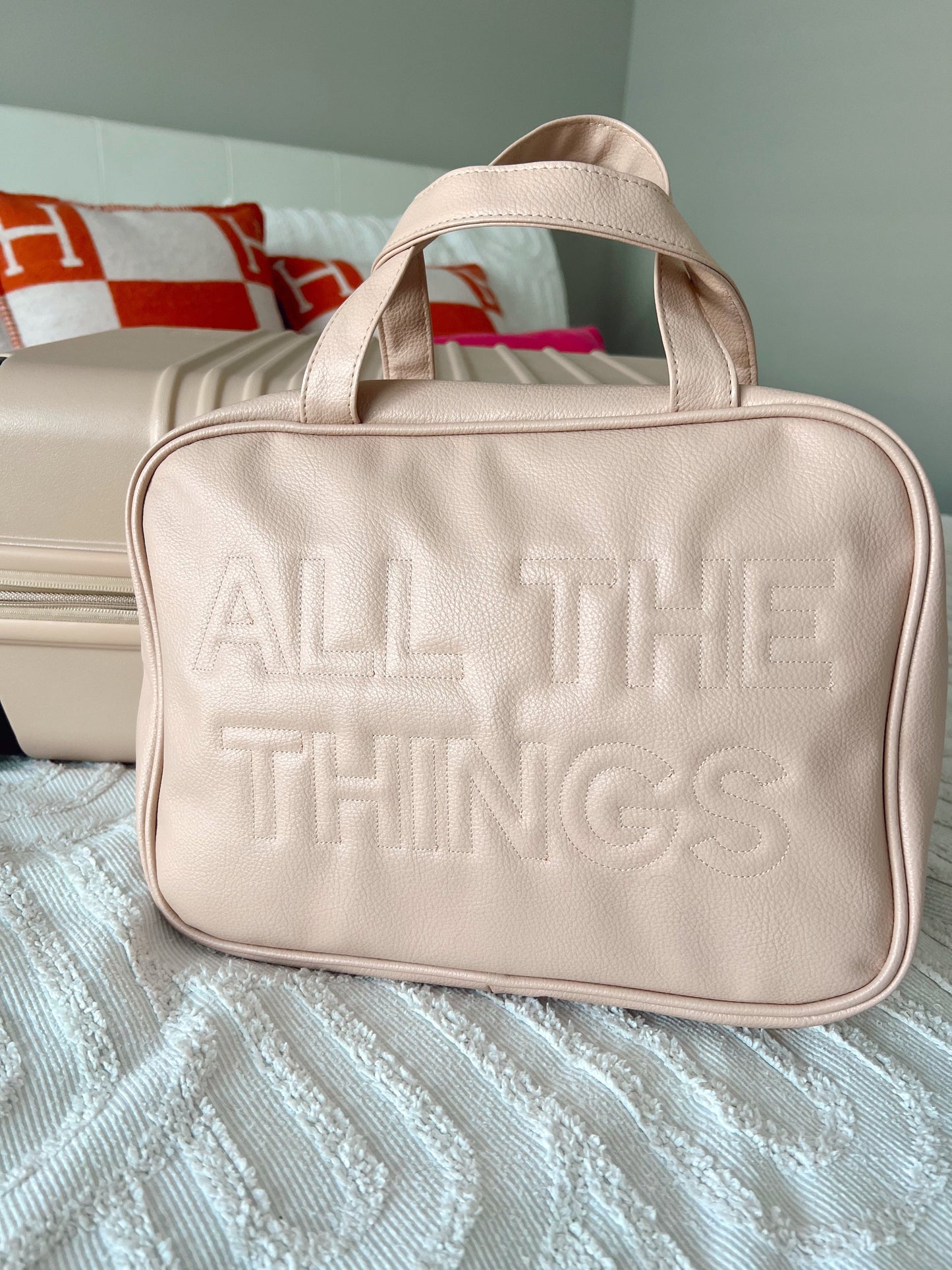 Leather Hanging Bag - All The Things