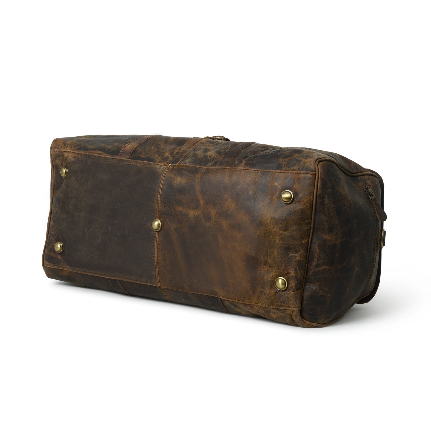 The Bolton Flap Duffel- Dark Brown