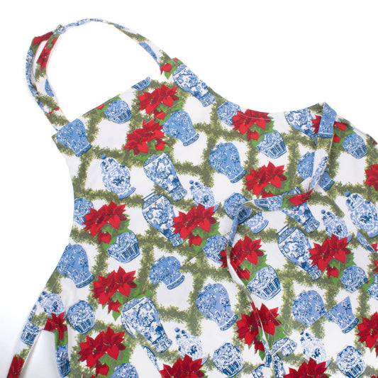 8 Oak Lane - Poinsettias Apron