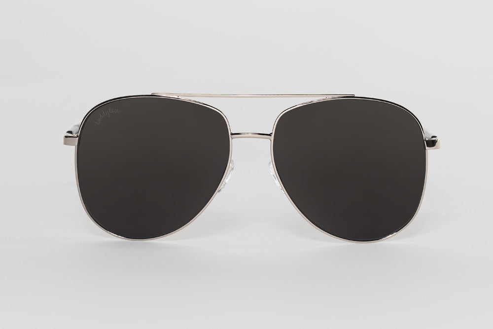 Maverick Aviators Sunglasses - Black
