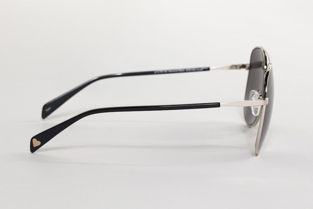 Maverick Aviators Sunglasses - Black