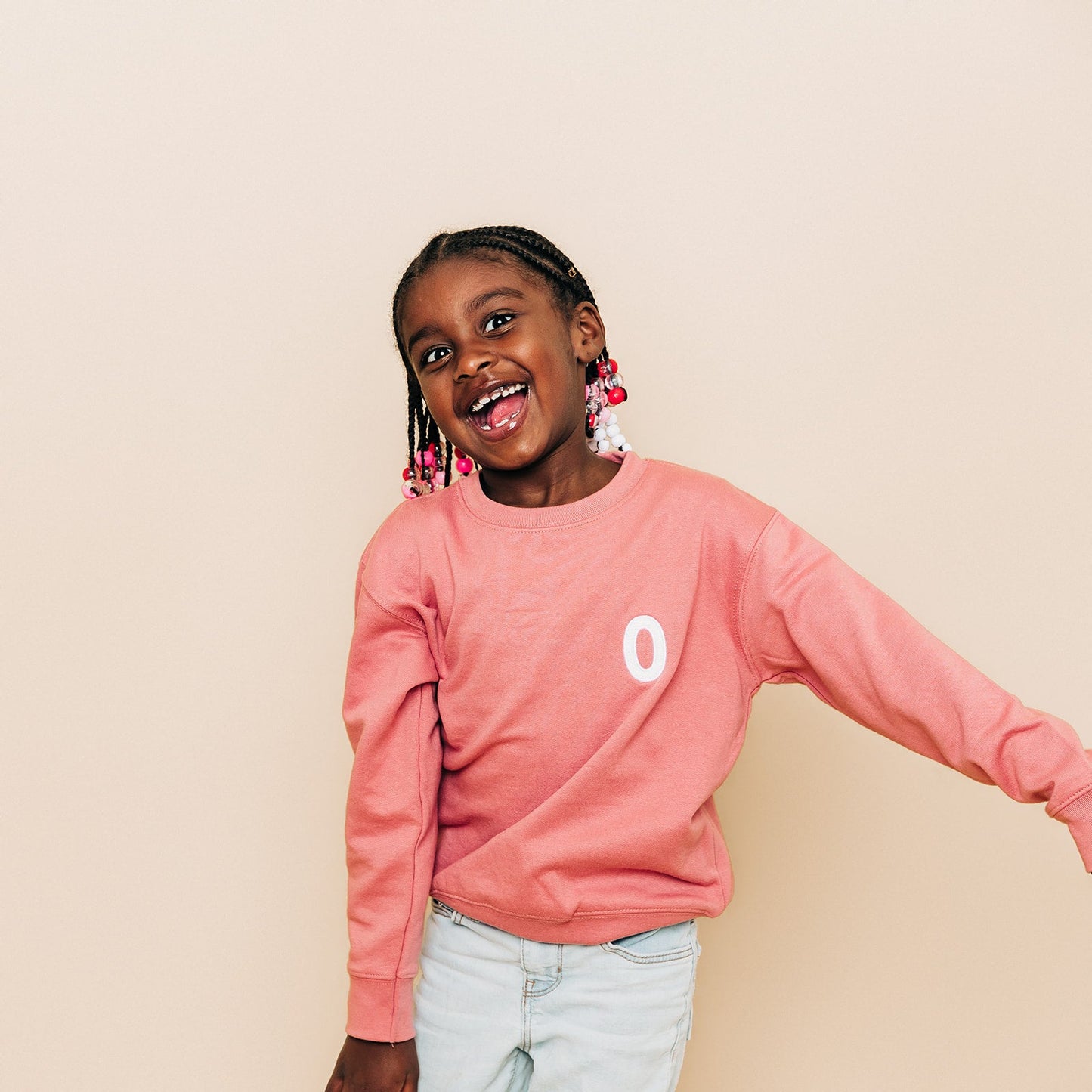 Pink Letter Sweatshirt