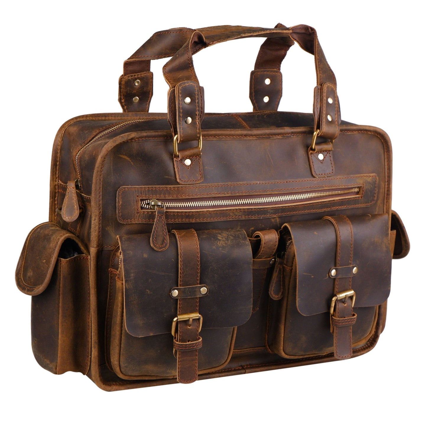 Dryden Buffalo Briefcase