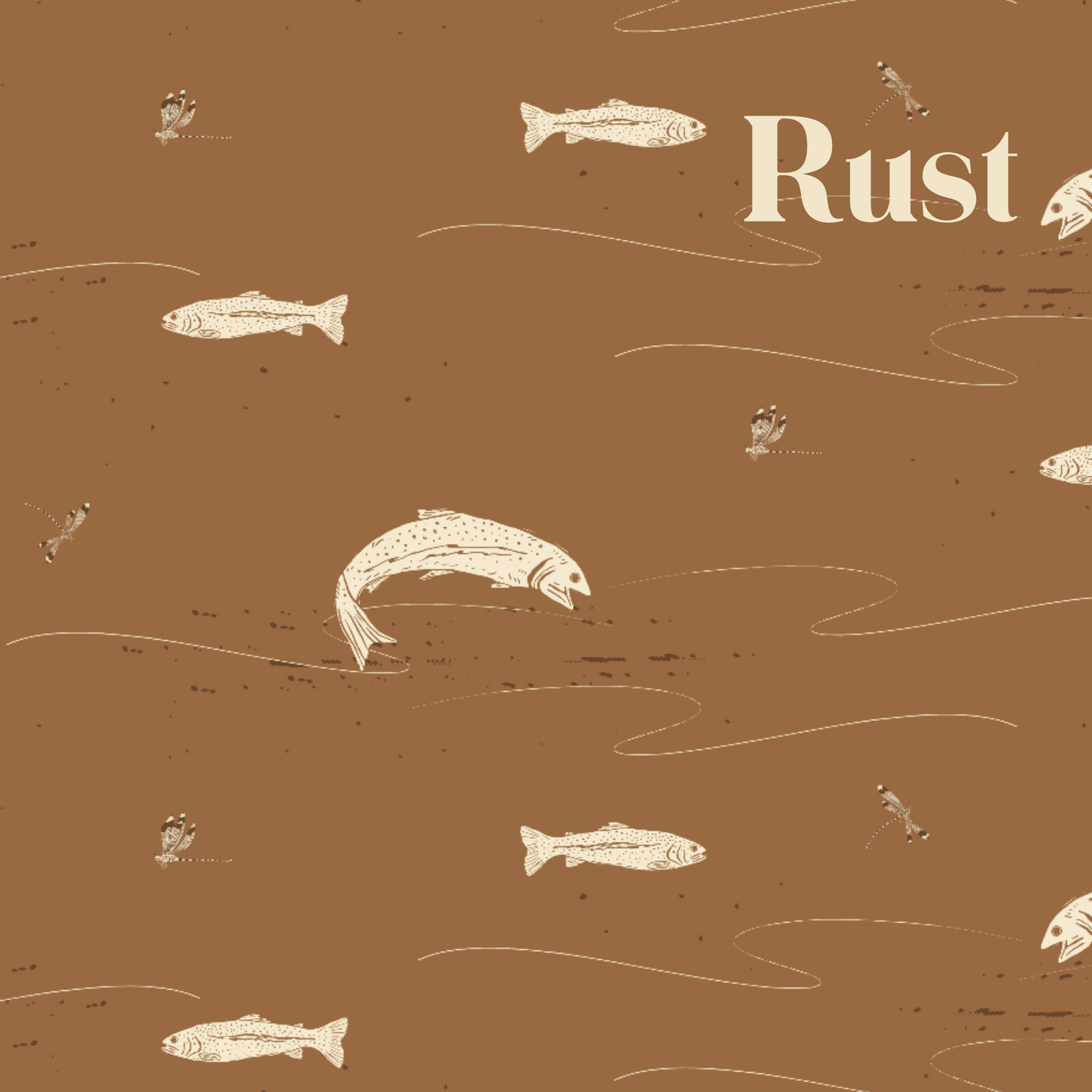 Trout Wallpaper by Cassandra Zaniboni