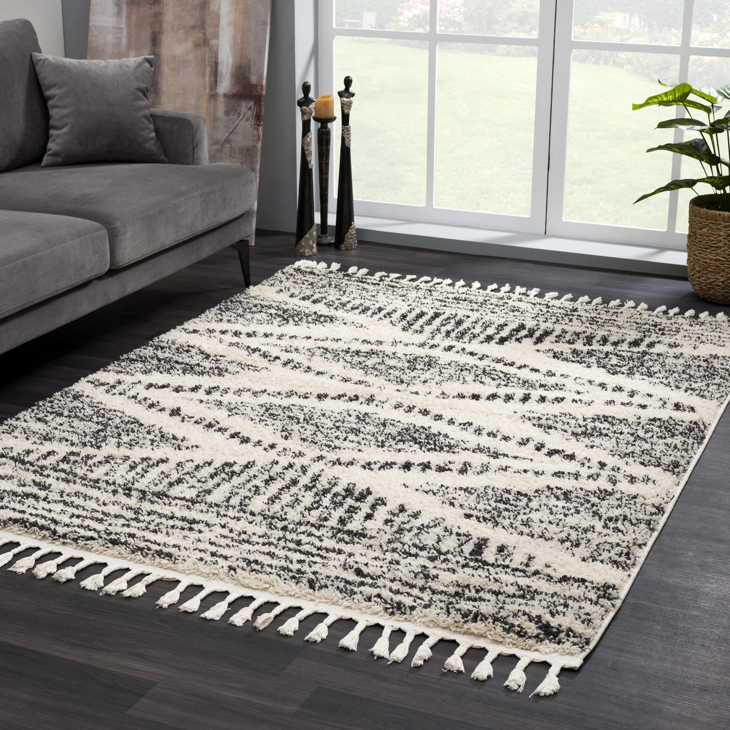 Fishhook Berber Shag Carpet