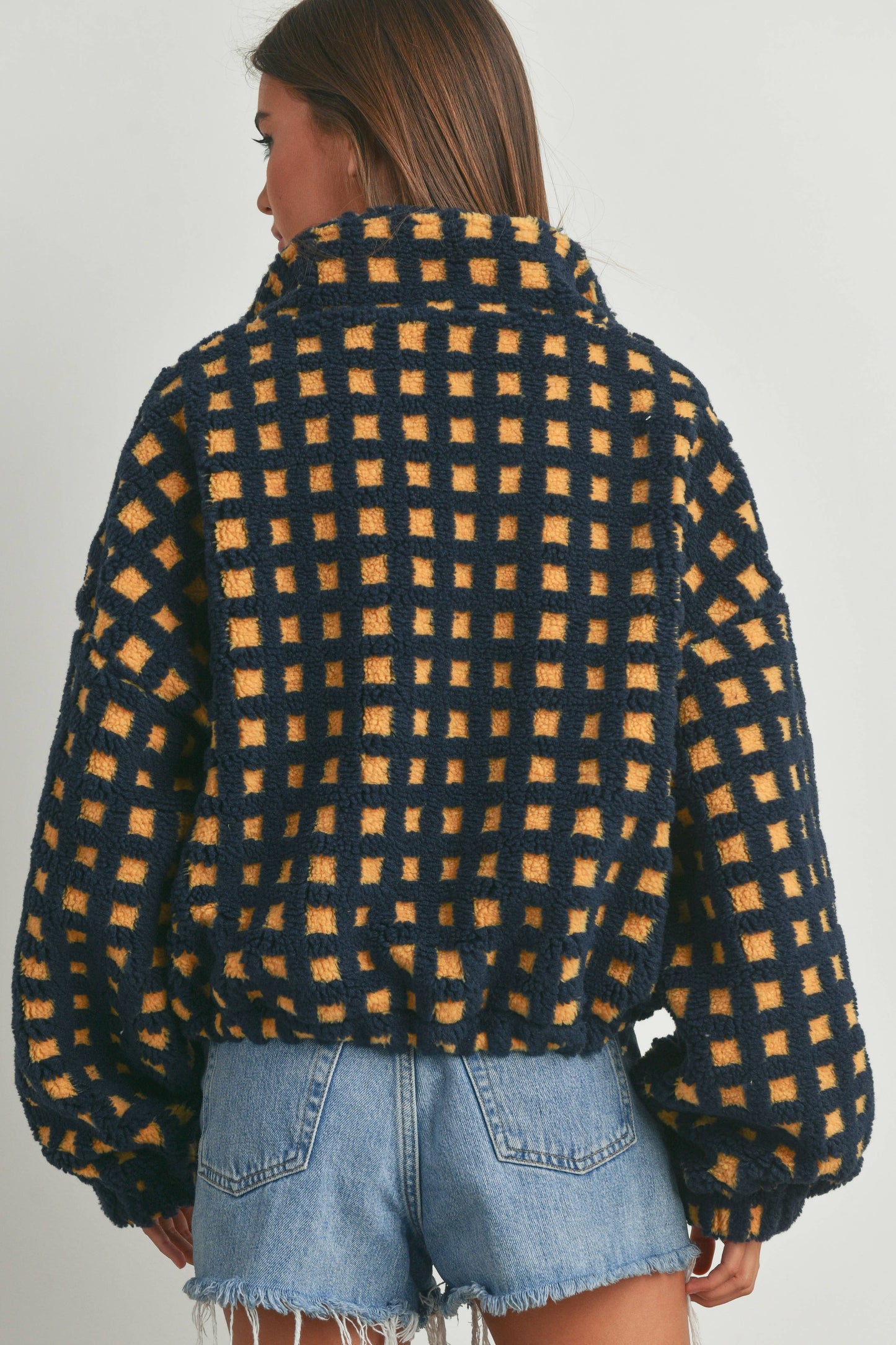 BUTTERMELON - FUZZY SHERPA JACKET - BMJ7254