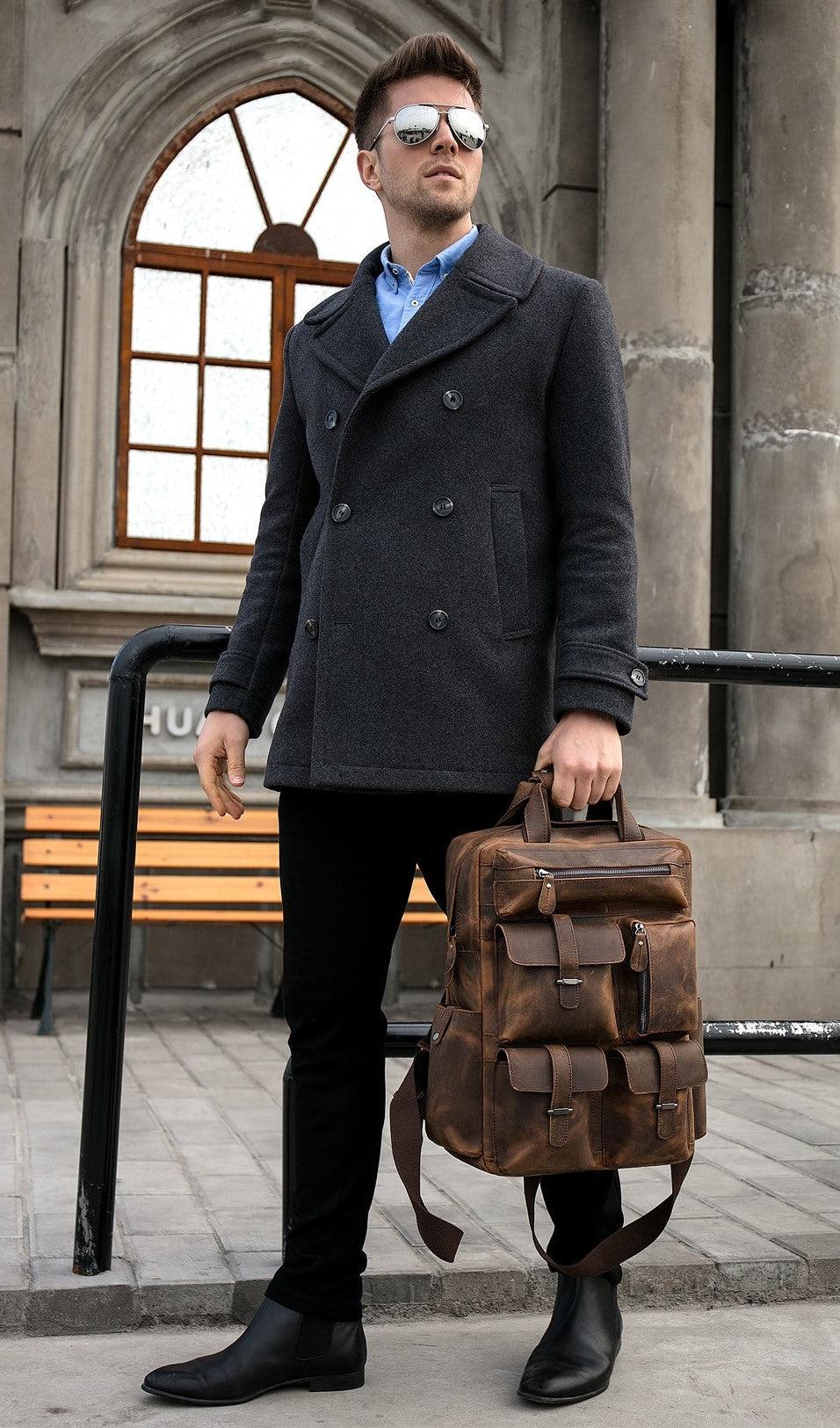 The Shelby Backpack | Handmade Genuine Leather Backpack