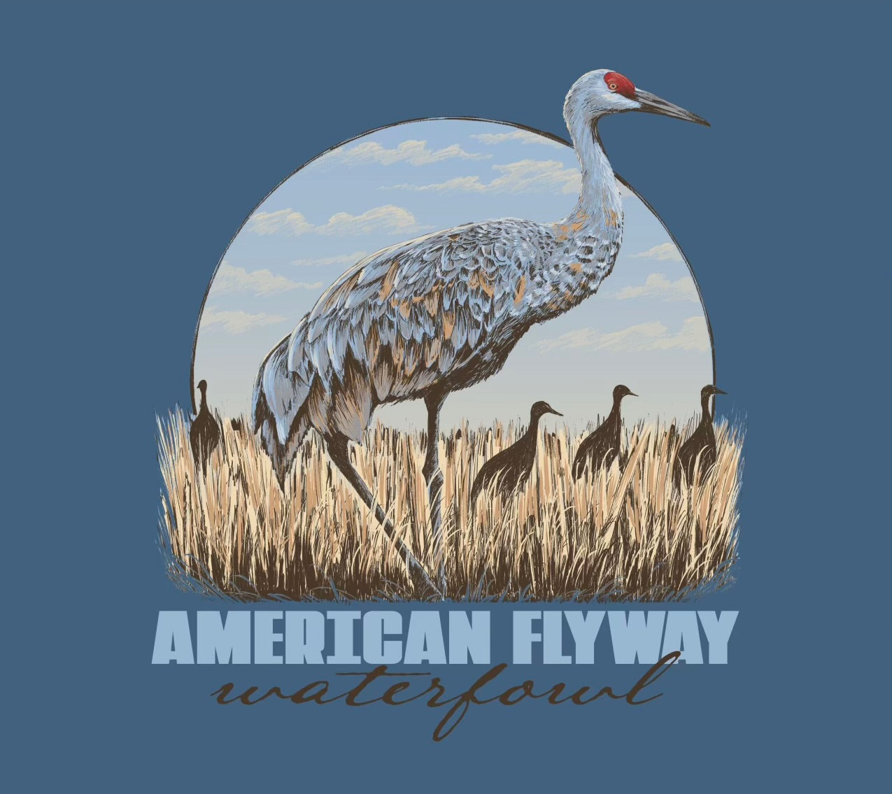 The Sandhill Crane Tee