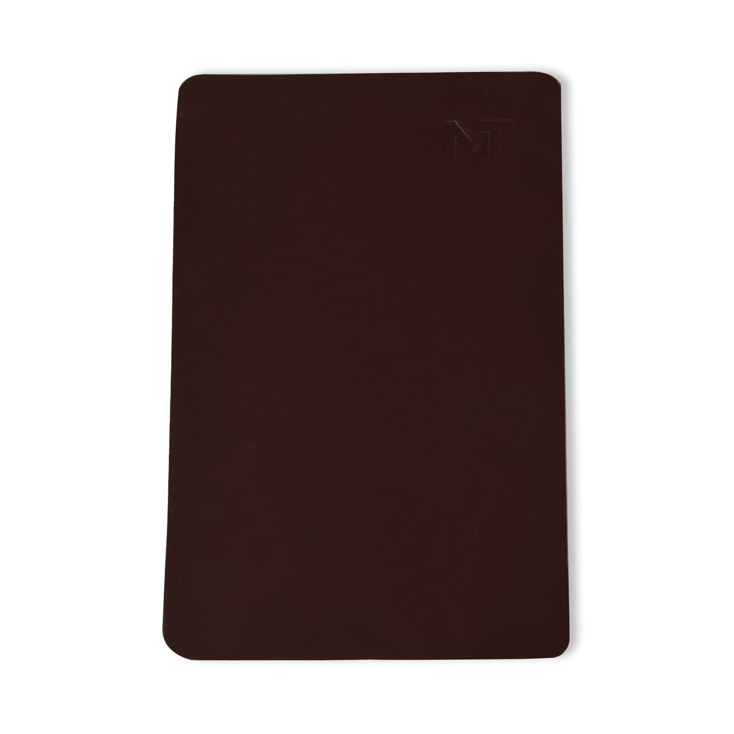 Espresso Elegance Leather Desk Mat + Mouse Pad