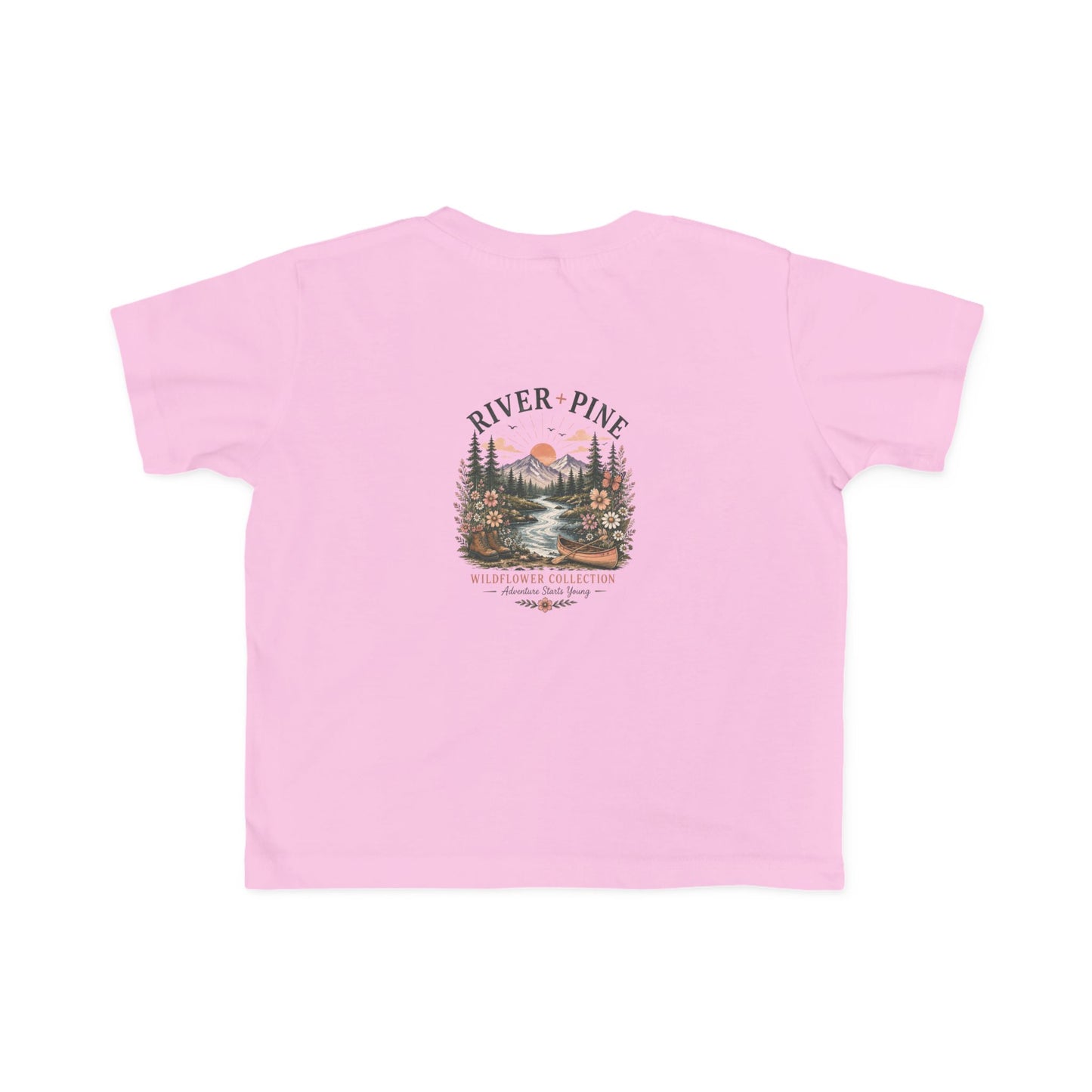 River + Pine Wildflower Collection Nature Graphic Tee (Toddler girls)