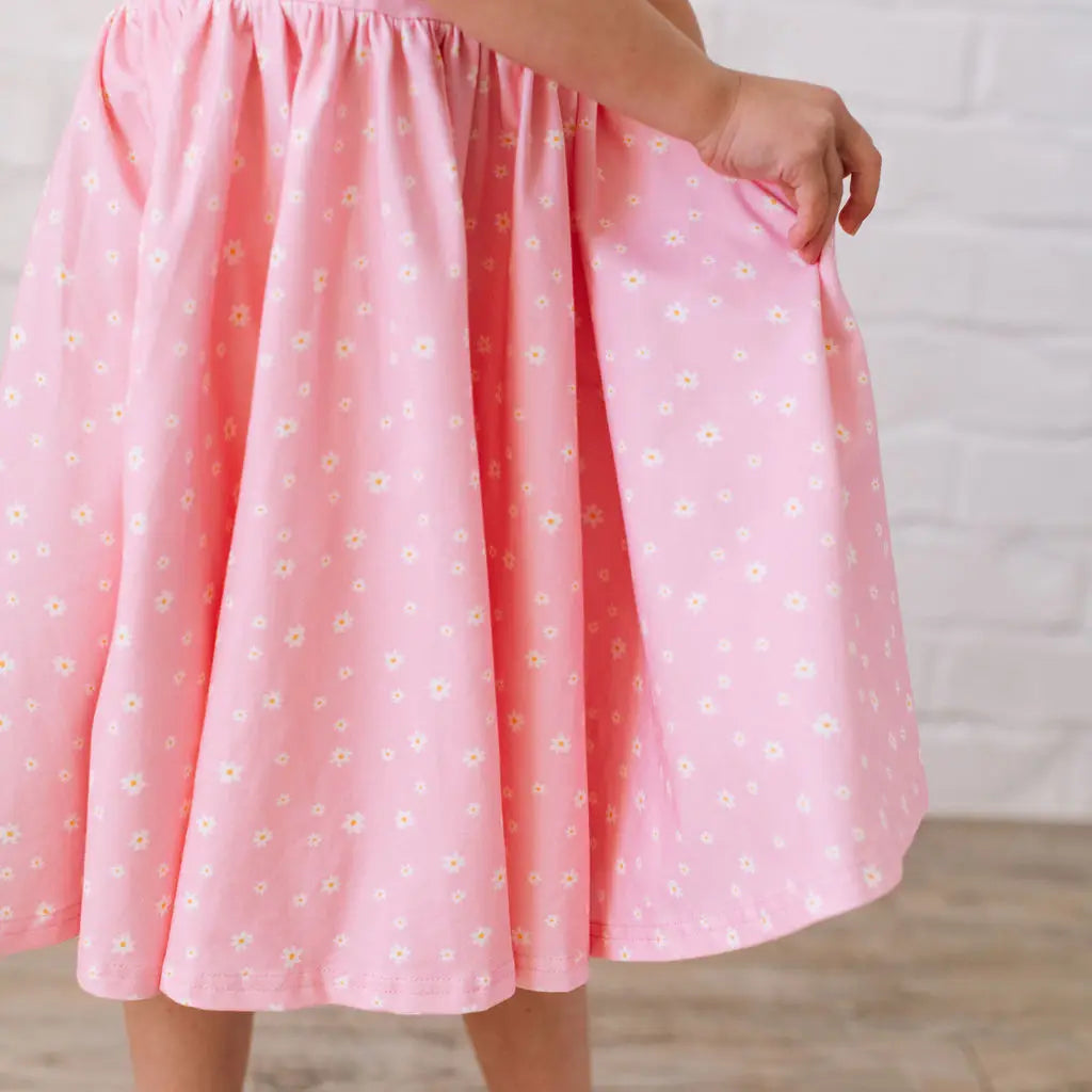 Valerie Dress in Pink Petals 