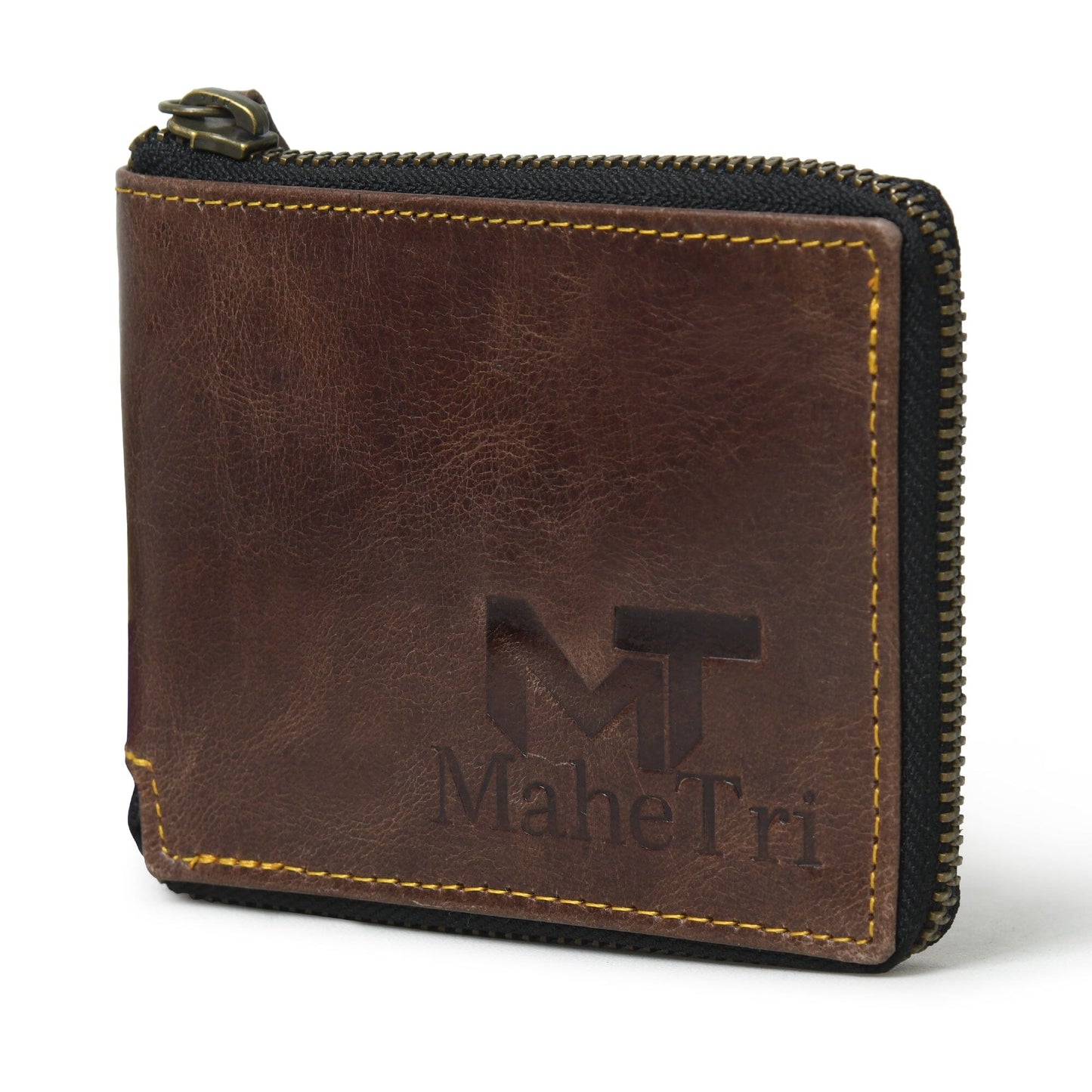 Adams Bi-Fold Wallet- Walnut Brown