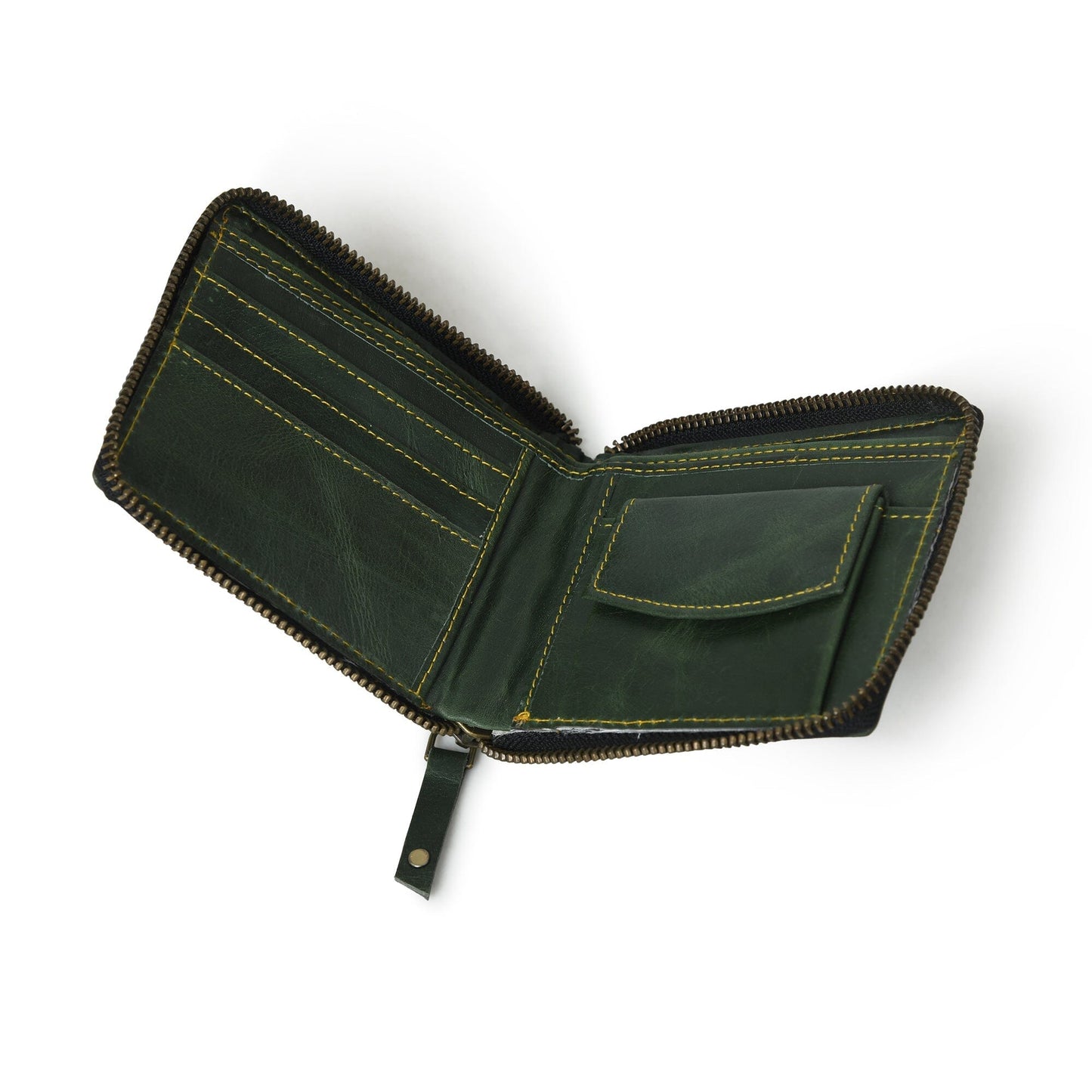 Adams Bi-Fold Wallet- Green