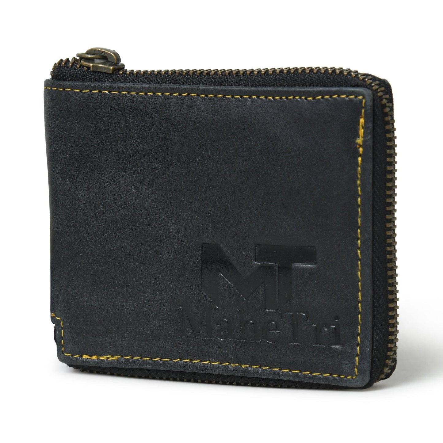 Adams Bi-Fold Wallet- Black