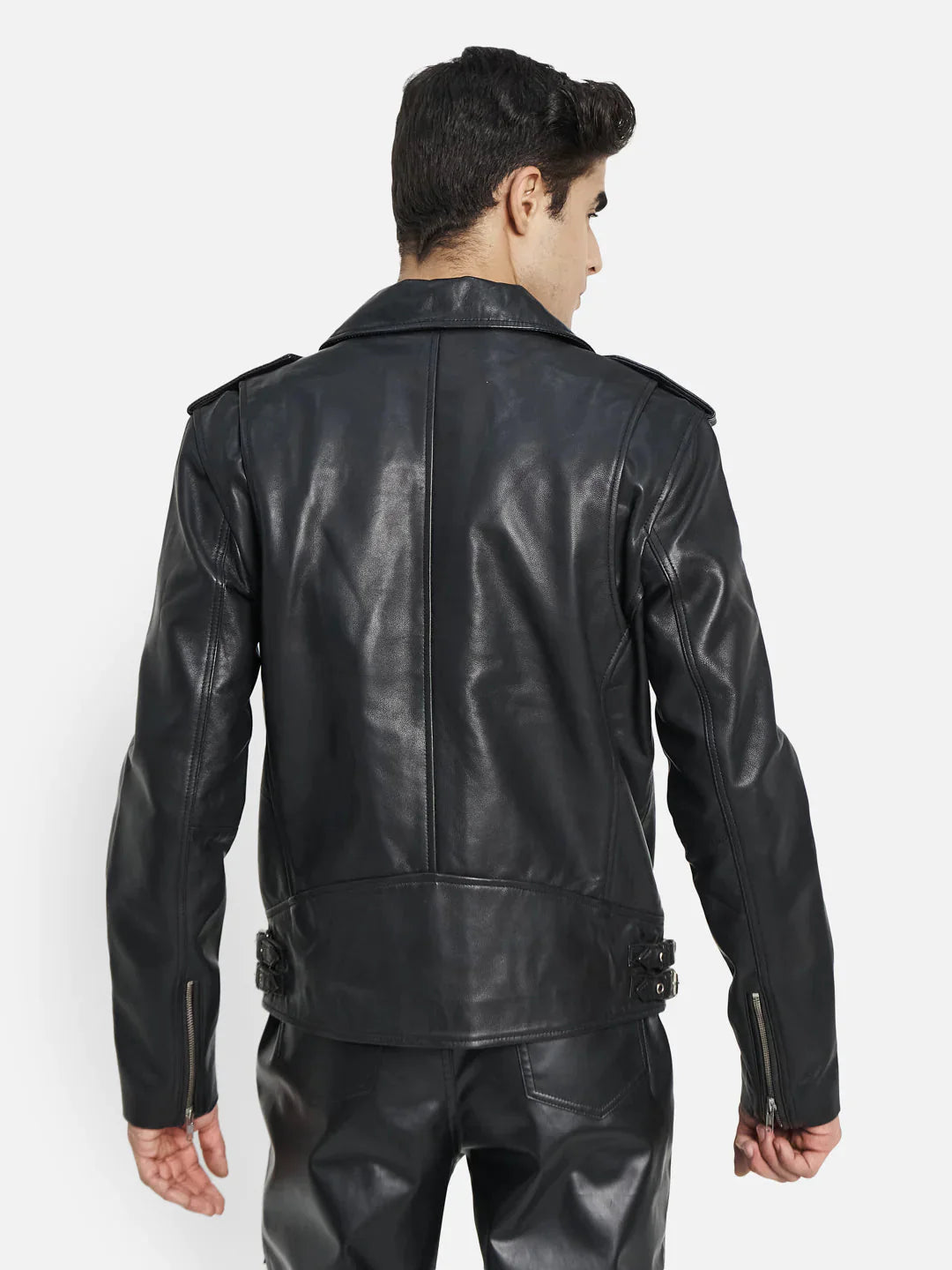 Luis Lambskin Biker Jacket