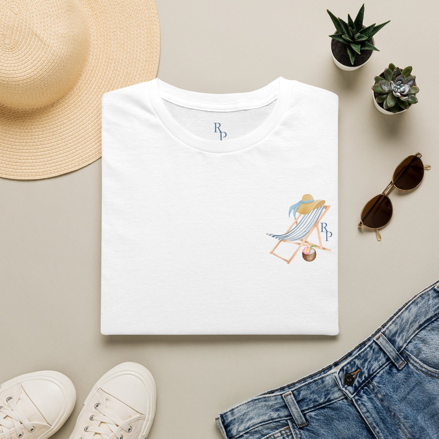 River + Pine - Relaxing Summer Vibes Water Color Beach Day