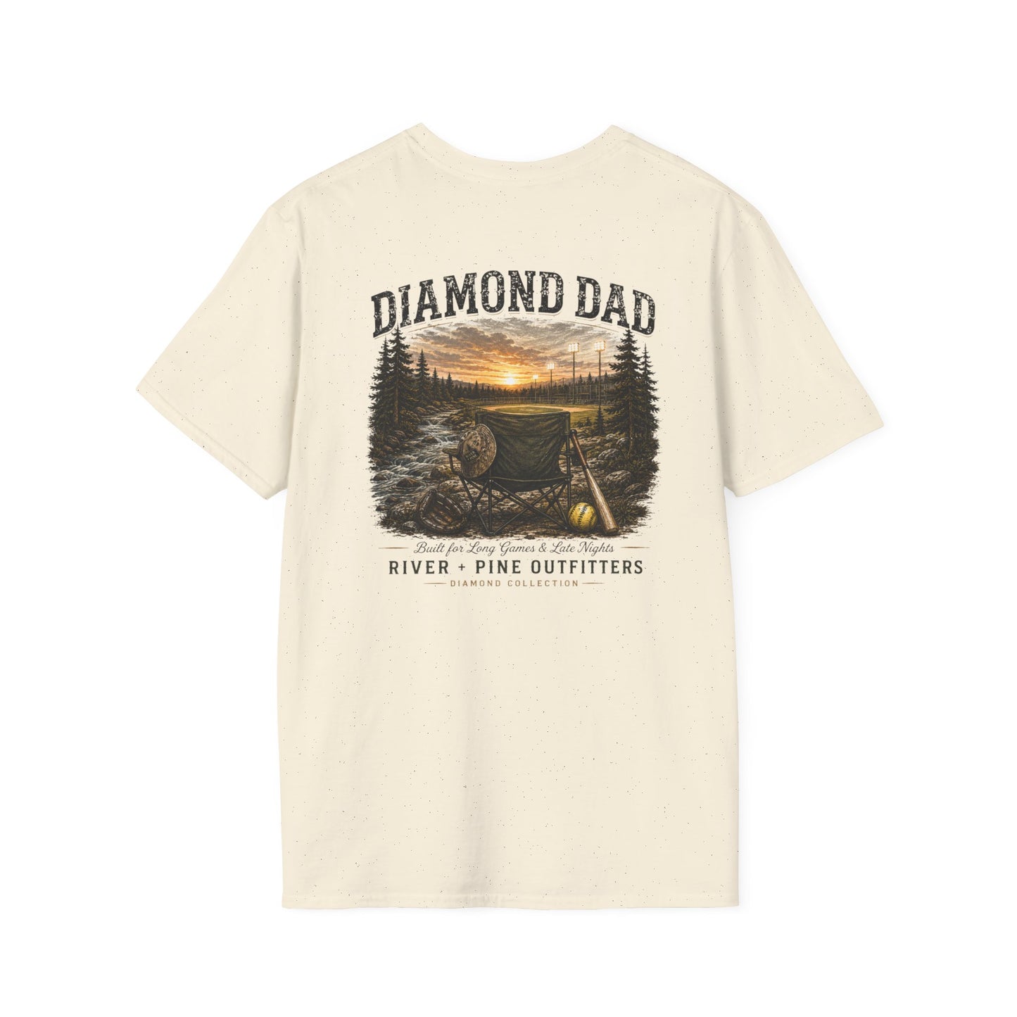 River + Pine - Diamond Dad  T-Shirt