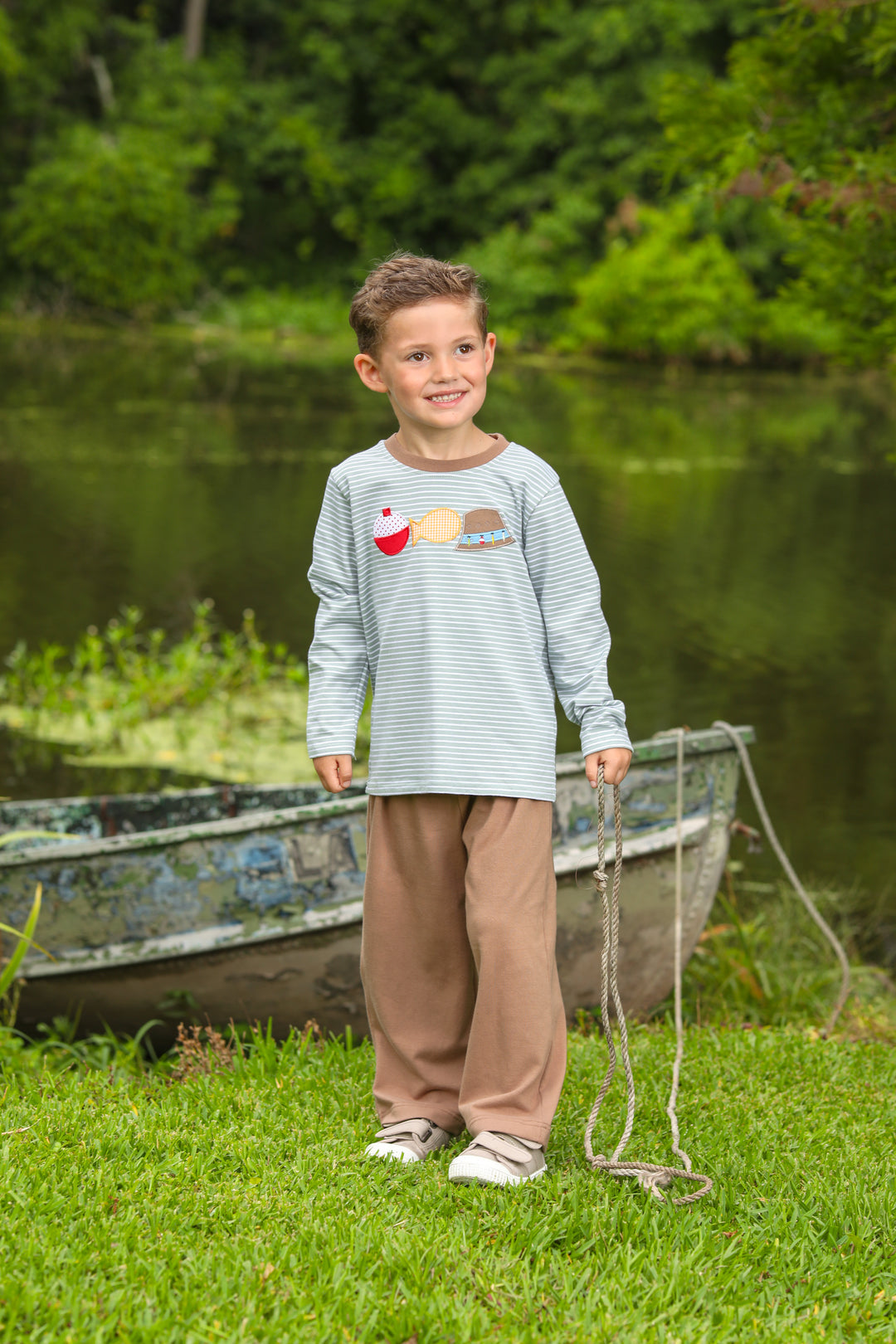 Jellybean Fishing Trio Pants Set