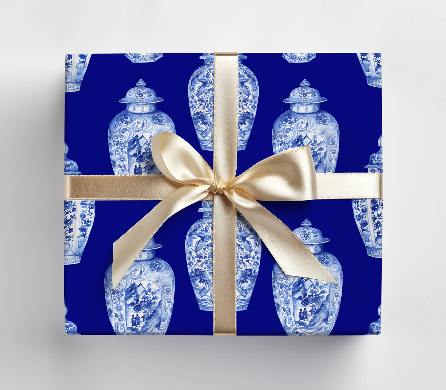 JOSIL Paperie & Gift - Blue Ginger Jar Gift Wrap