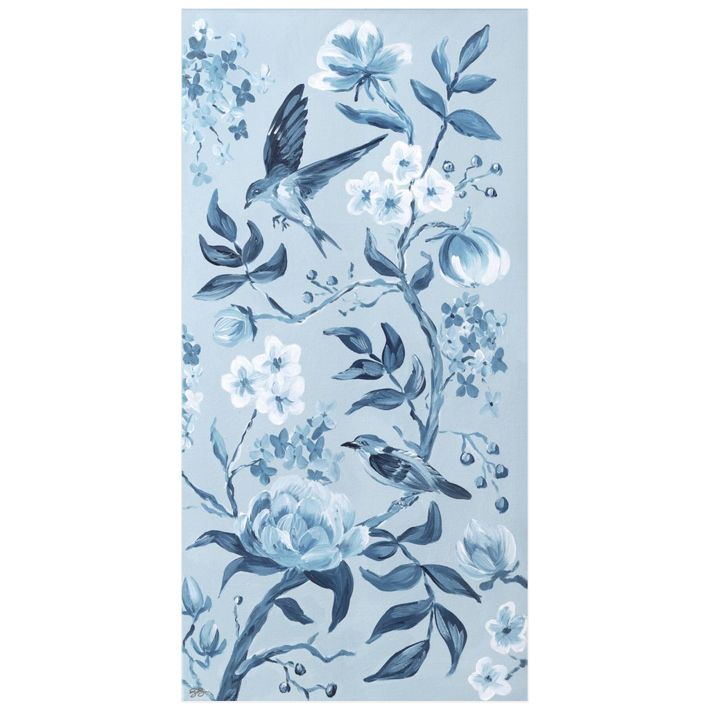 Blue Chinoiserie No. 2, a fine art print