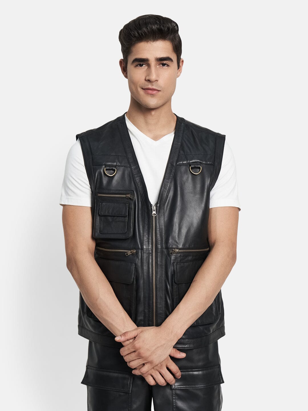 Lambskin Leather Vest