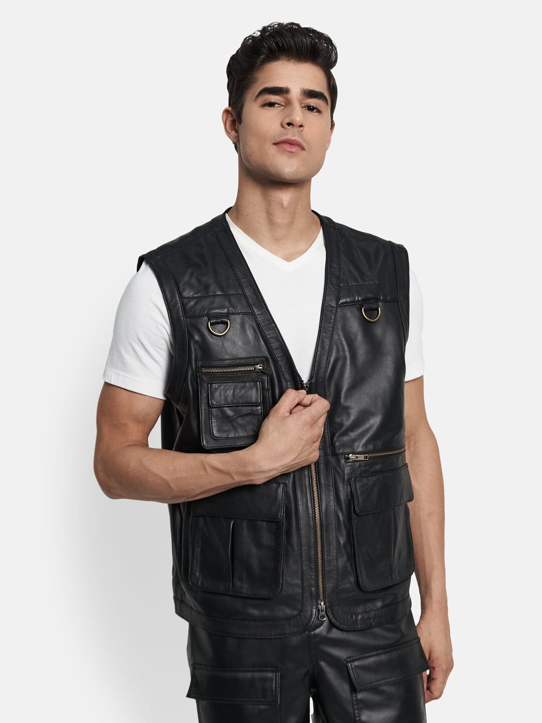 Lambskin Leather Vest