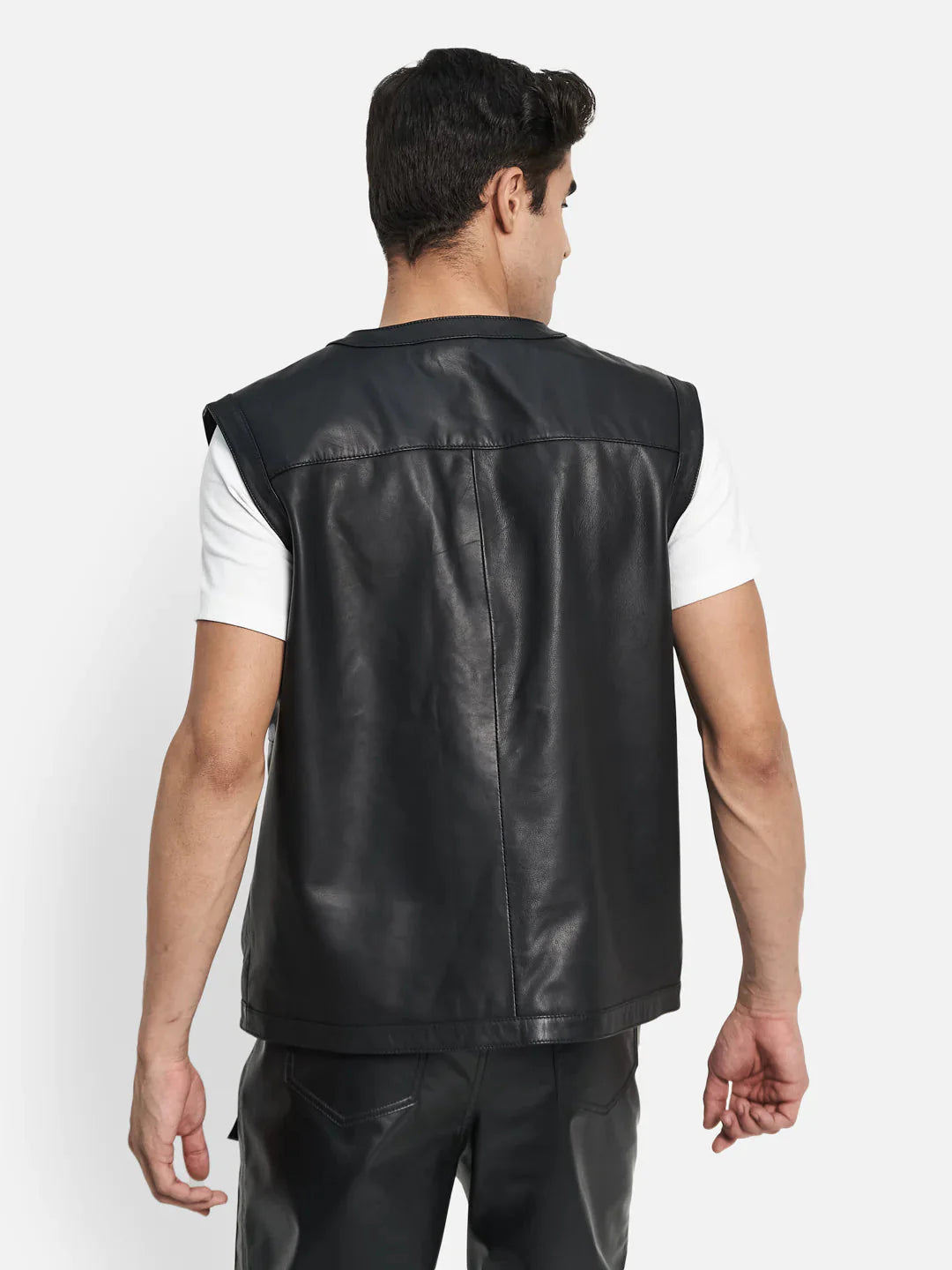 Lambskin Leather Vest