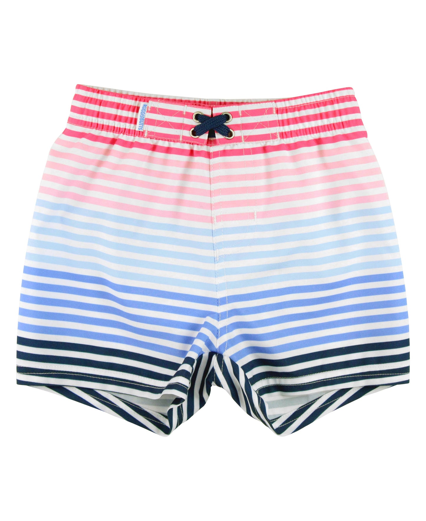 RuffleButts - Ocean Horizon Swim Trunks