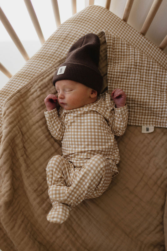 Golden Gingham | Sleepy Time Set