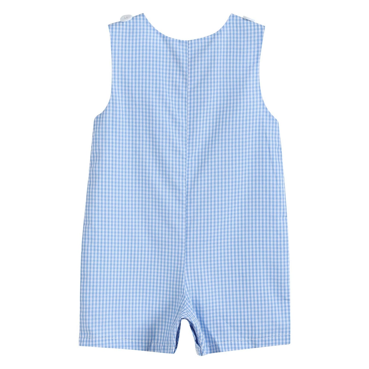 Lil Cactus - Blue Gingham Golf Hole Shortall