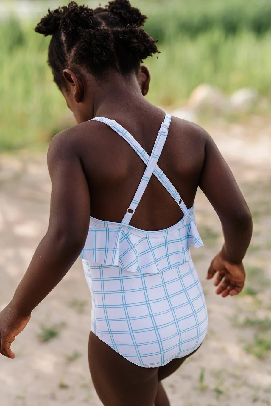 Makayla Swim in Blue Picnic | UPF 50