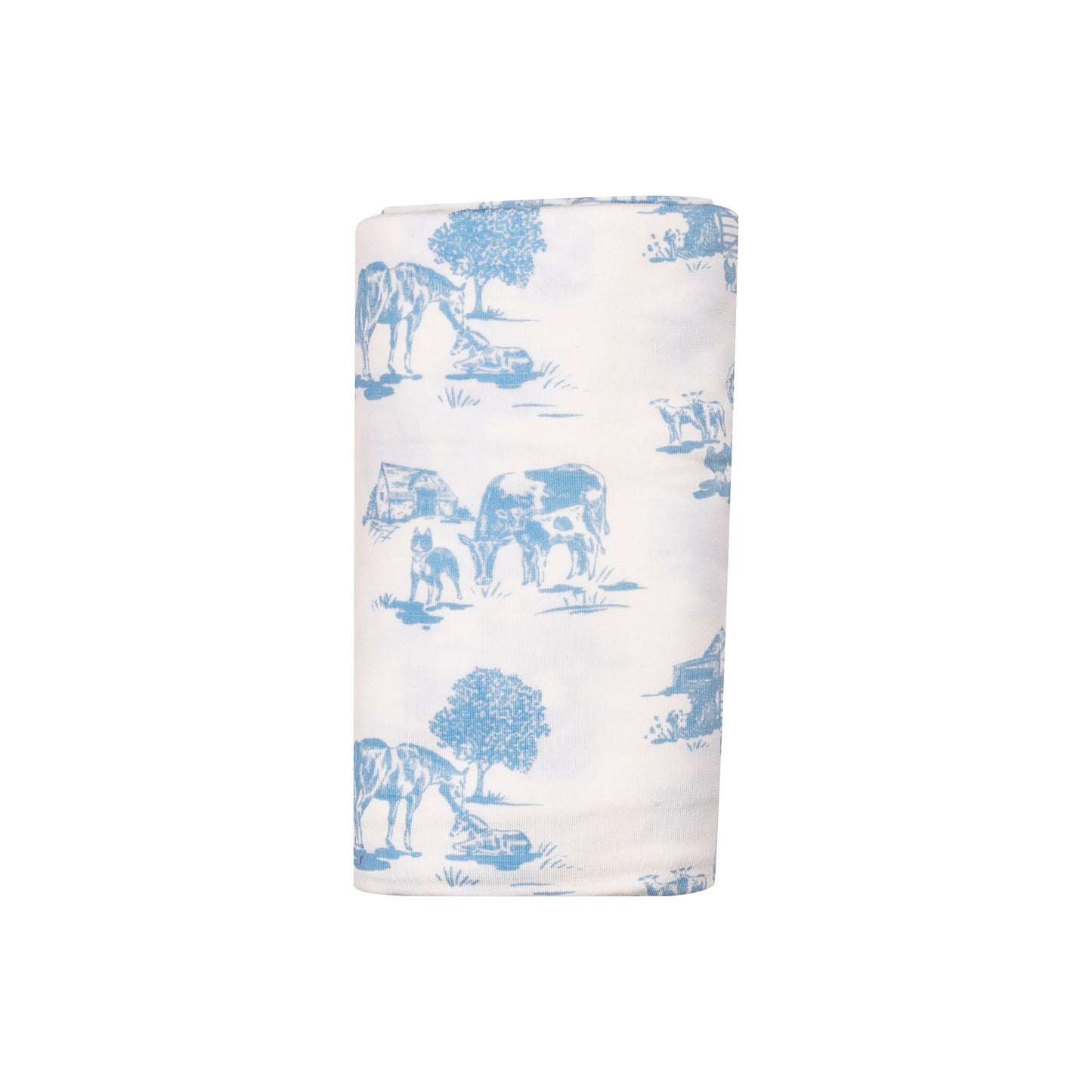 Swaddle Blanket - Farm Toile